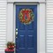 16-Inch Pre-Lit Christmas Wreath Front Door (Red) 16"D x 16"W x 4.5"H
